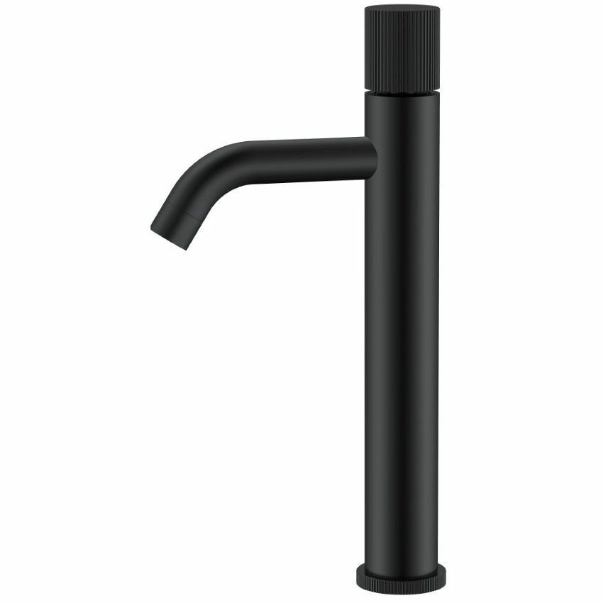 Высокий смеситель для умывальника Boheme Stick Linea Black, 122-BB.3