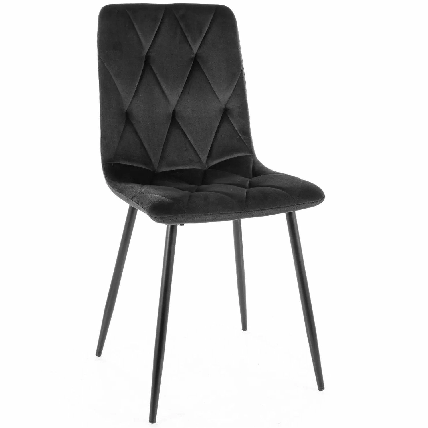 Стул Signal Tom Velvet Bluvel 19 черный/черный, TOMVCC