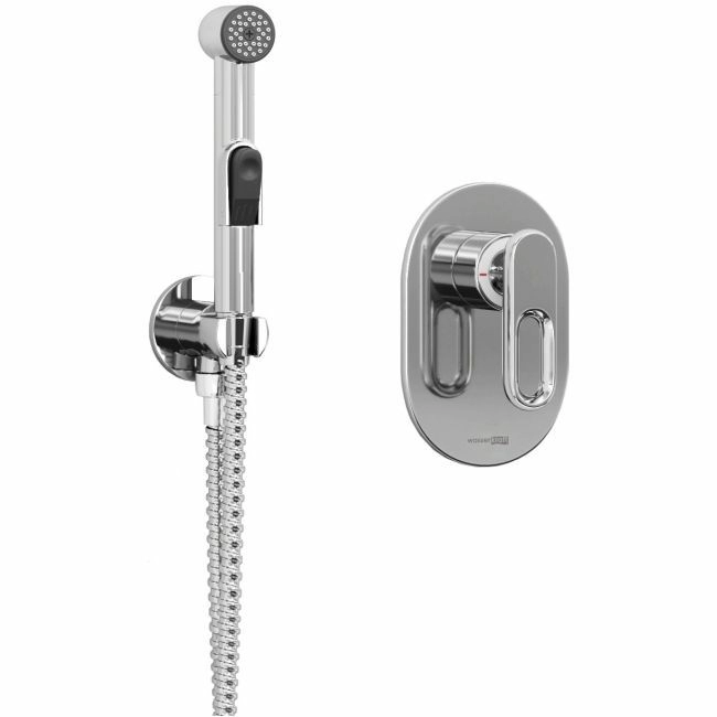 Встраиваемый комплект для биде со шлангом 100 см WasserKRAFT, A111856