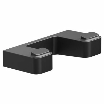 Крючок двойной Ravak 10° TD 100.20 черный, X07P554