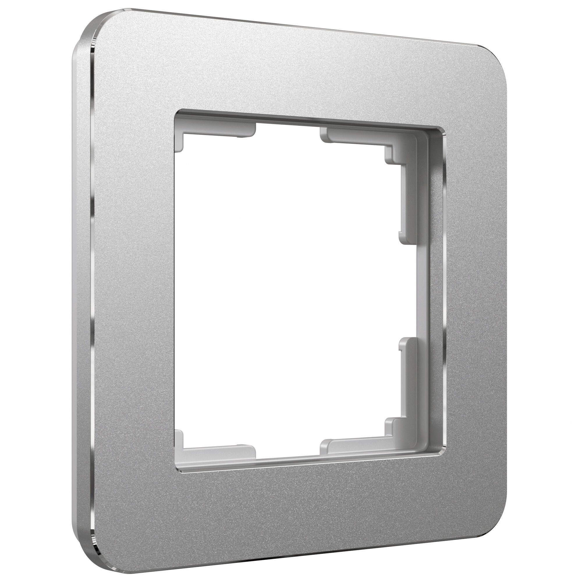 Рамка на 1 пост Werkel Platinum W0012606 (алюминий)