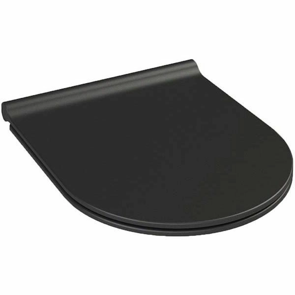 Крышка для унитаза Boheme Nero Slim Soft-Close, 966-B