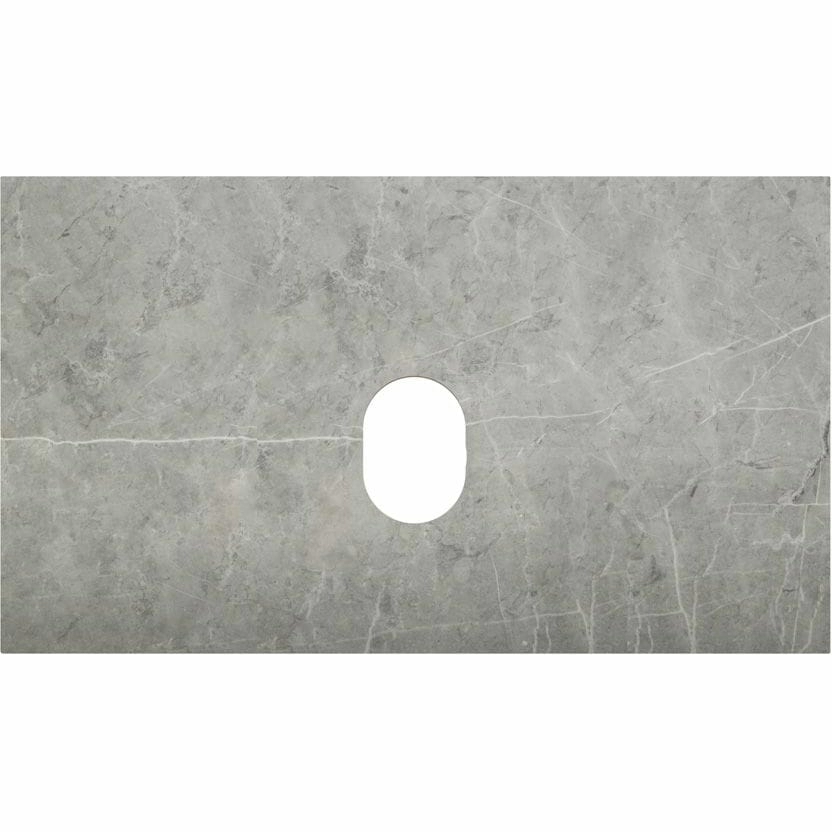 Столешница из керамогранита BelBagno 80x46 Marmo Grigio Lucido, KEP-80-MGL-W0
