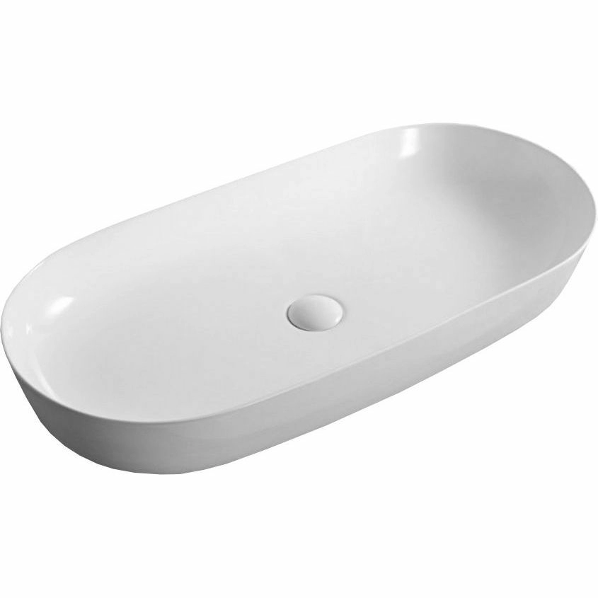 Раковина керамическая накладная Belbagno 81x41, BB1349