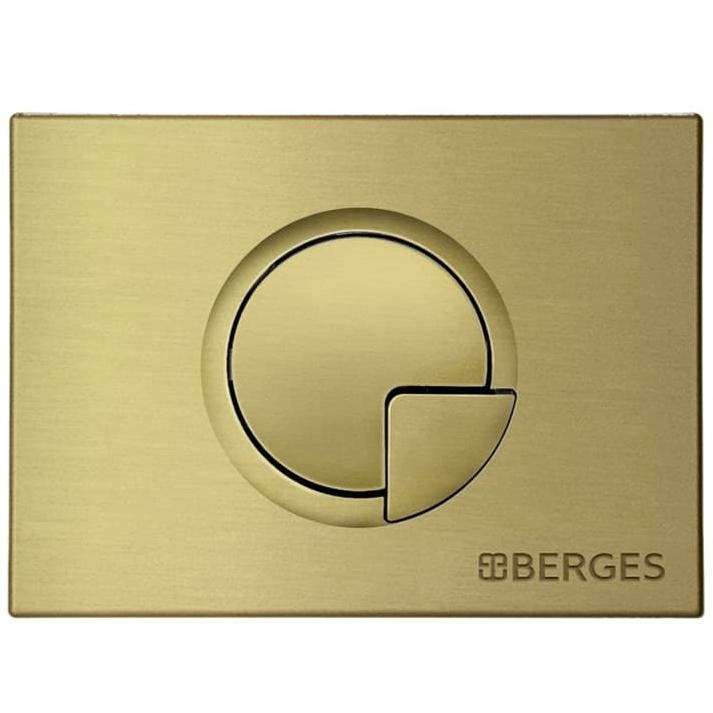 Кнопка для инсталляции Berges Novum R8 бронза, 040028