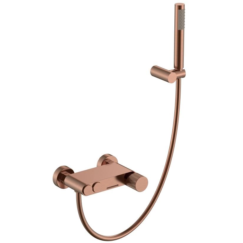 Смеситель для ванны Boheme Stick Linea Copper Brushed, 123-CB.3