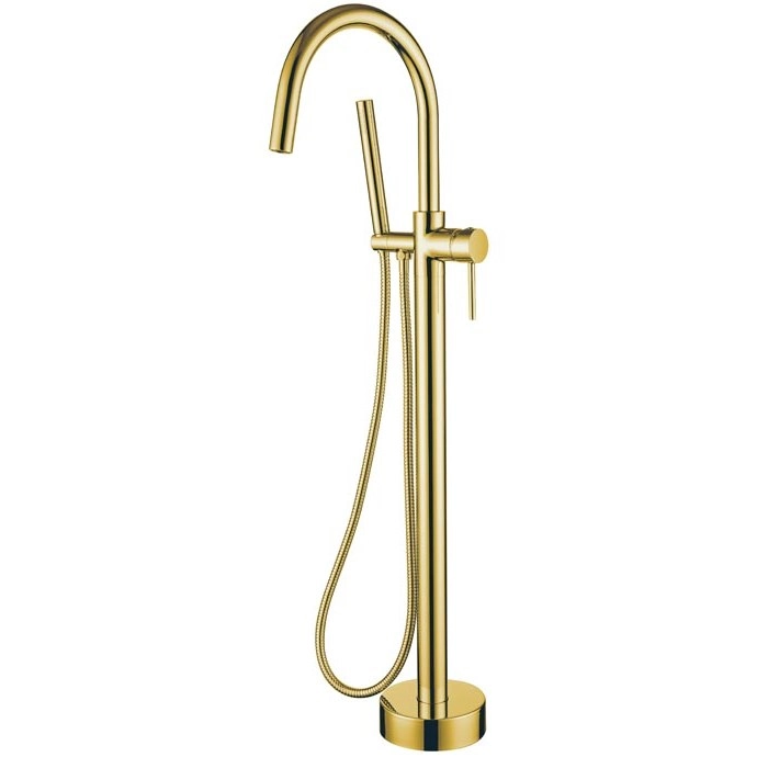 Смеситель напольный Boheme Uno Gold, 469-G