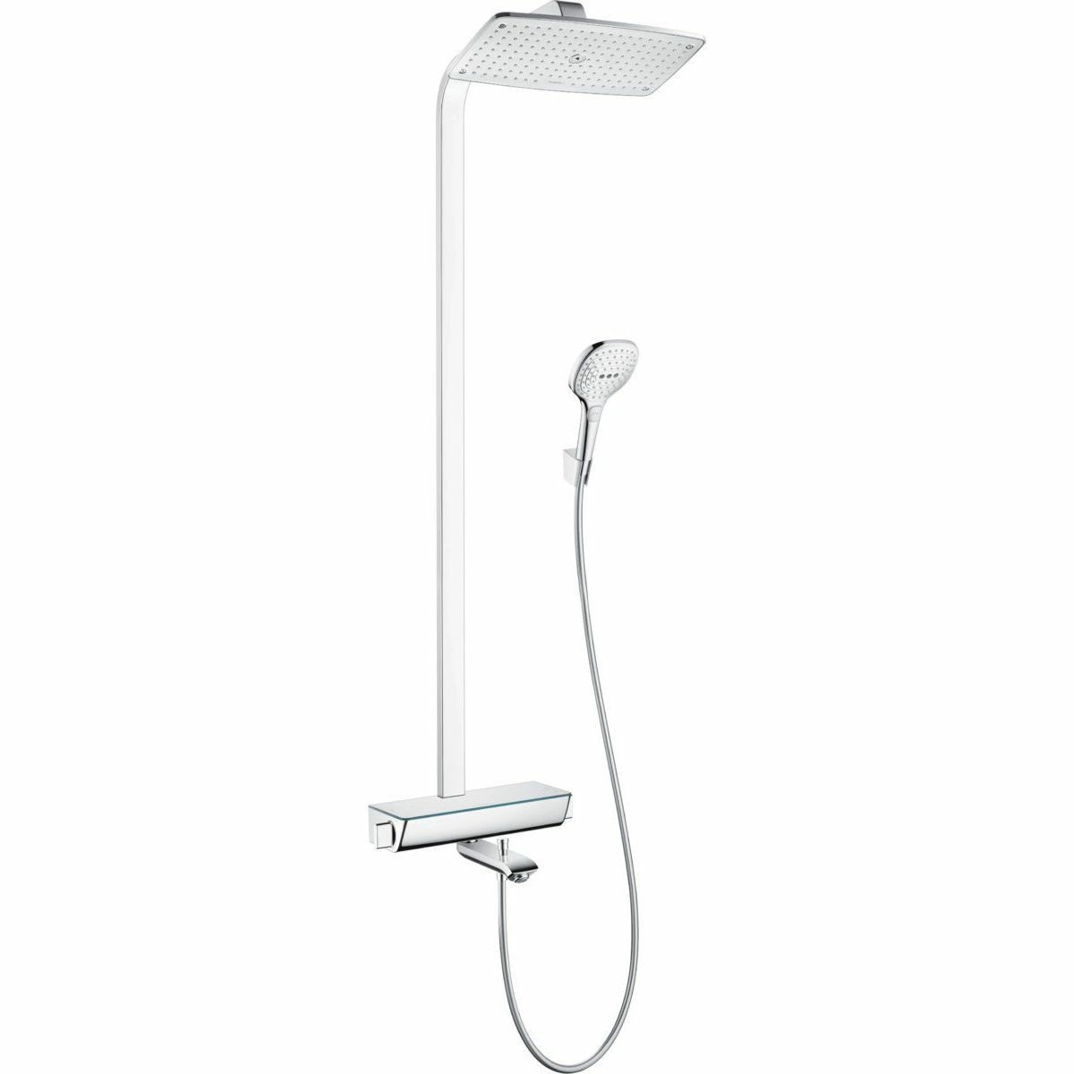 Душевая стойка с термостатом Hansgrohe Raindance Select E Showerpipe 360, 27113000