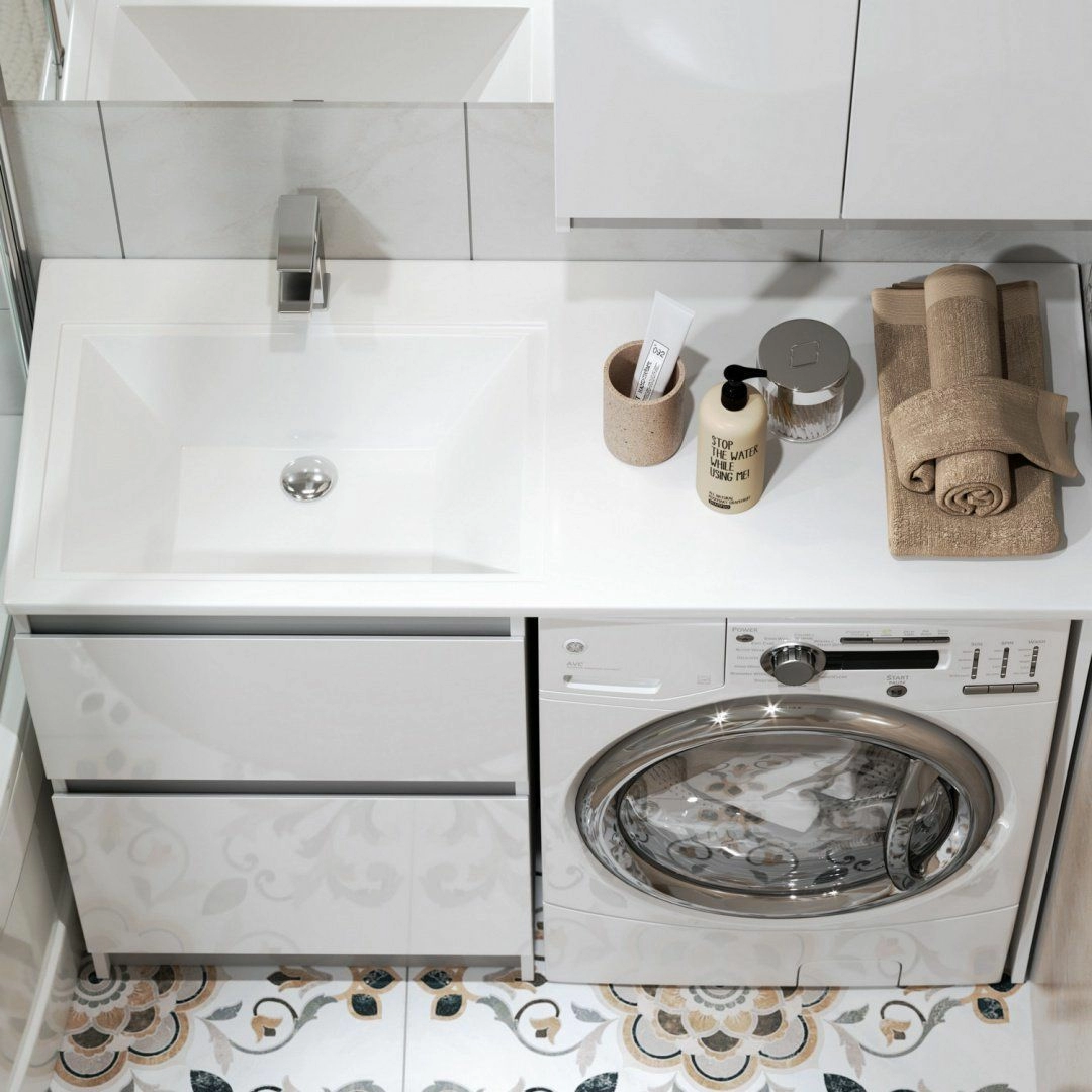 Тумба Alavann Soft Silver 120