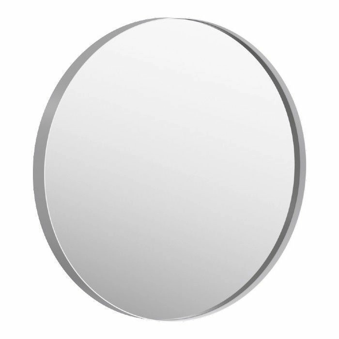 Зеркало в металлической раме Aqwella RM 60/80 белое