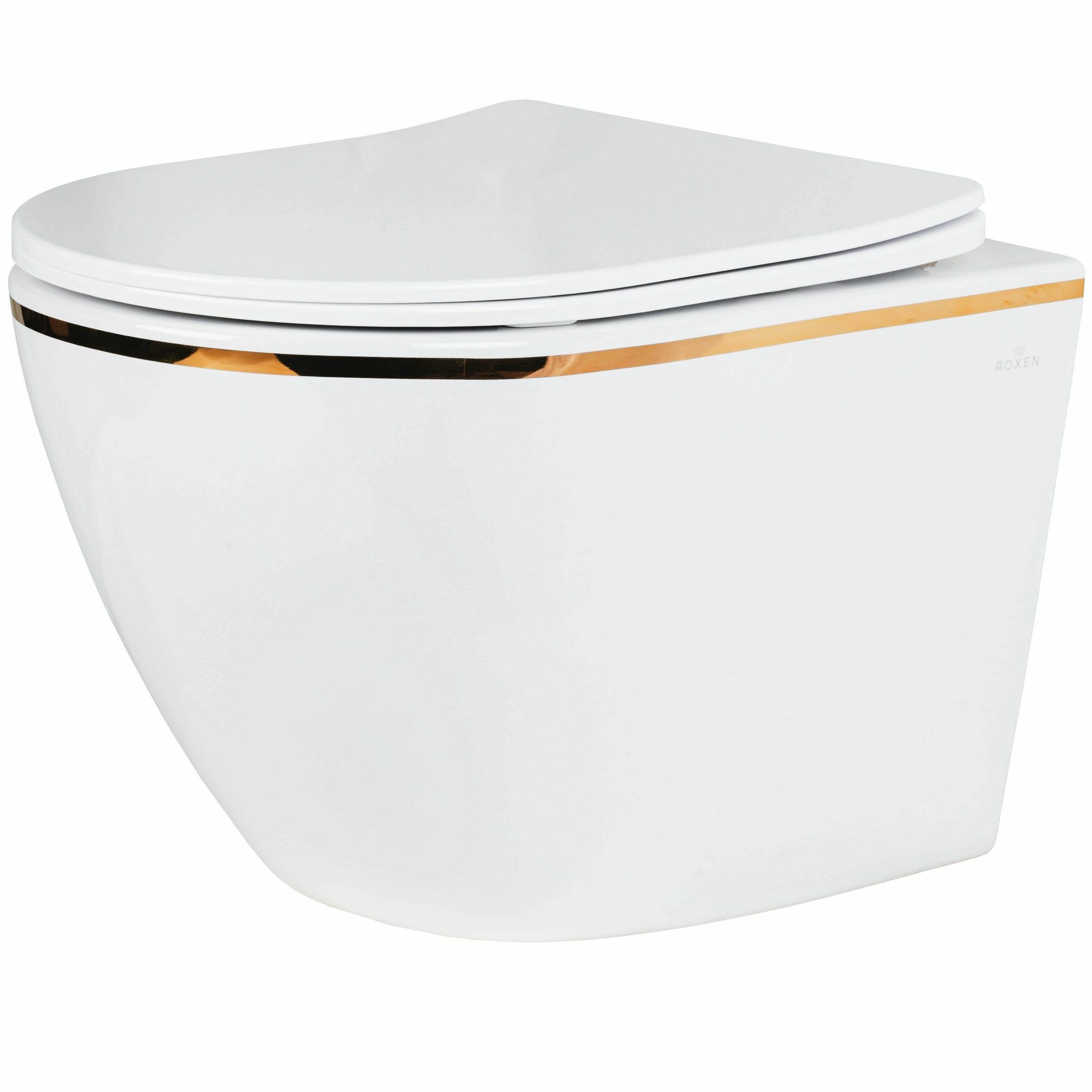 Унитаз подвесной Roxen Antares Gold, 530110-01G