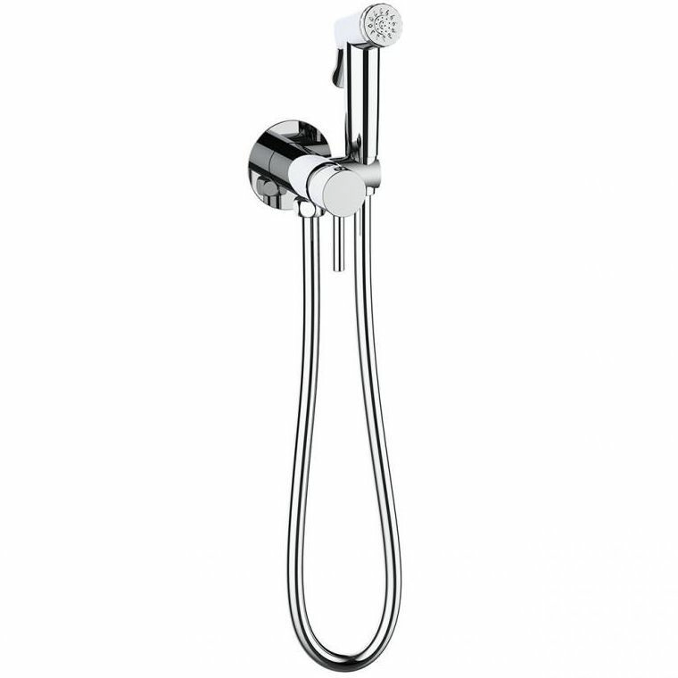 Смеситель с гигиеническим душем Bravat, D9151CP