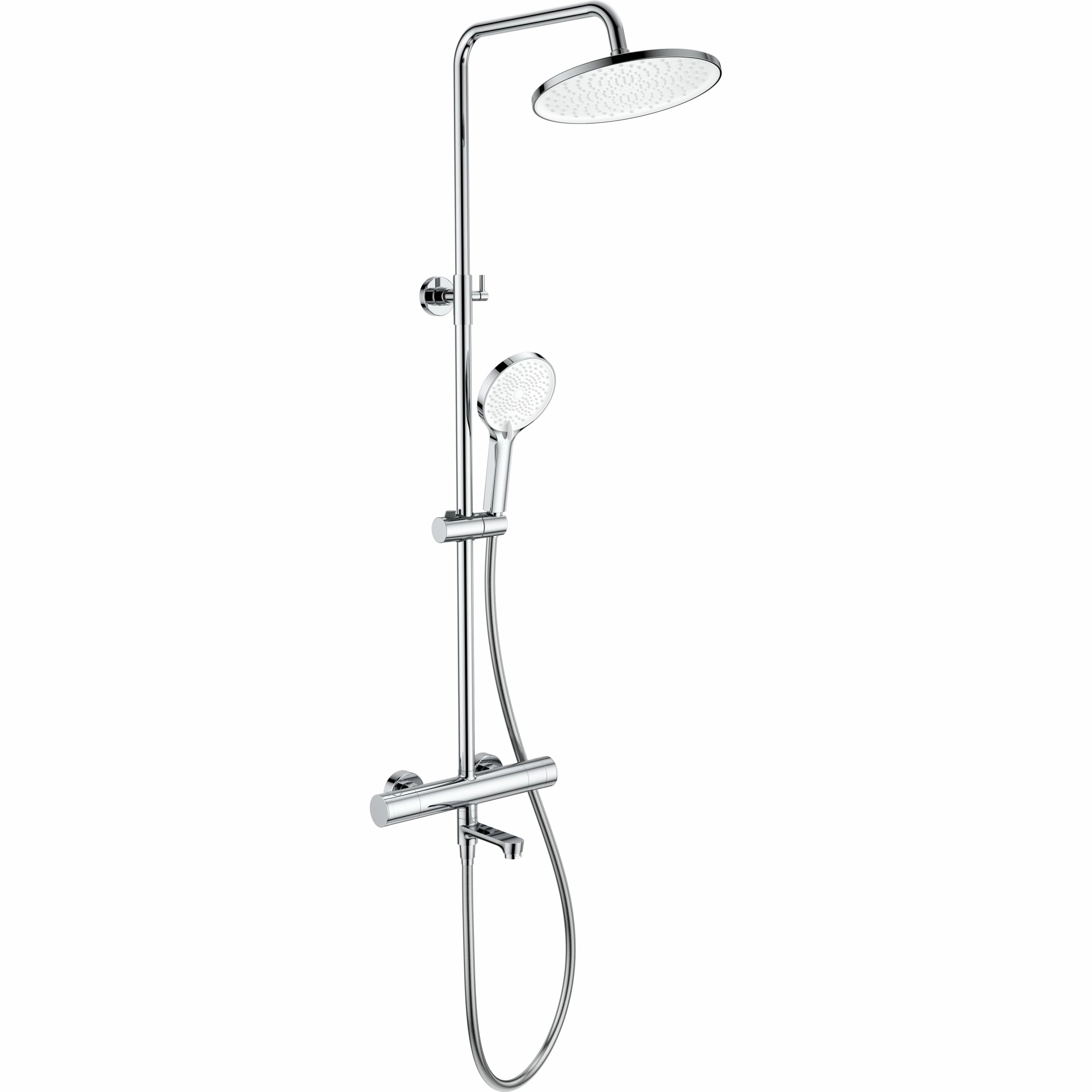 Душевая система с термостатом Wonzon & Woghand хром, WW-B3069-CR