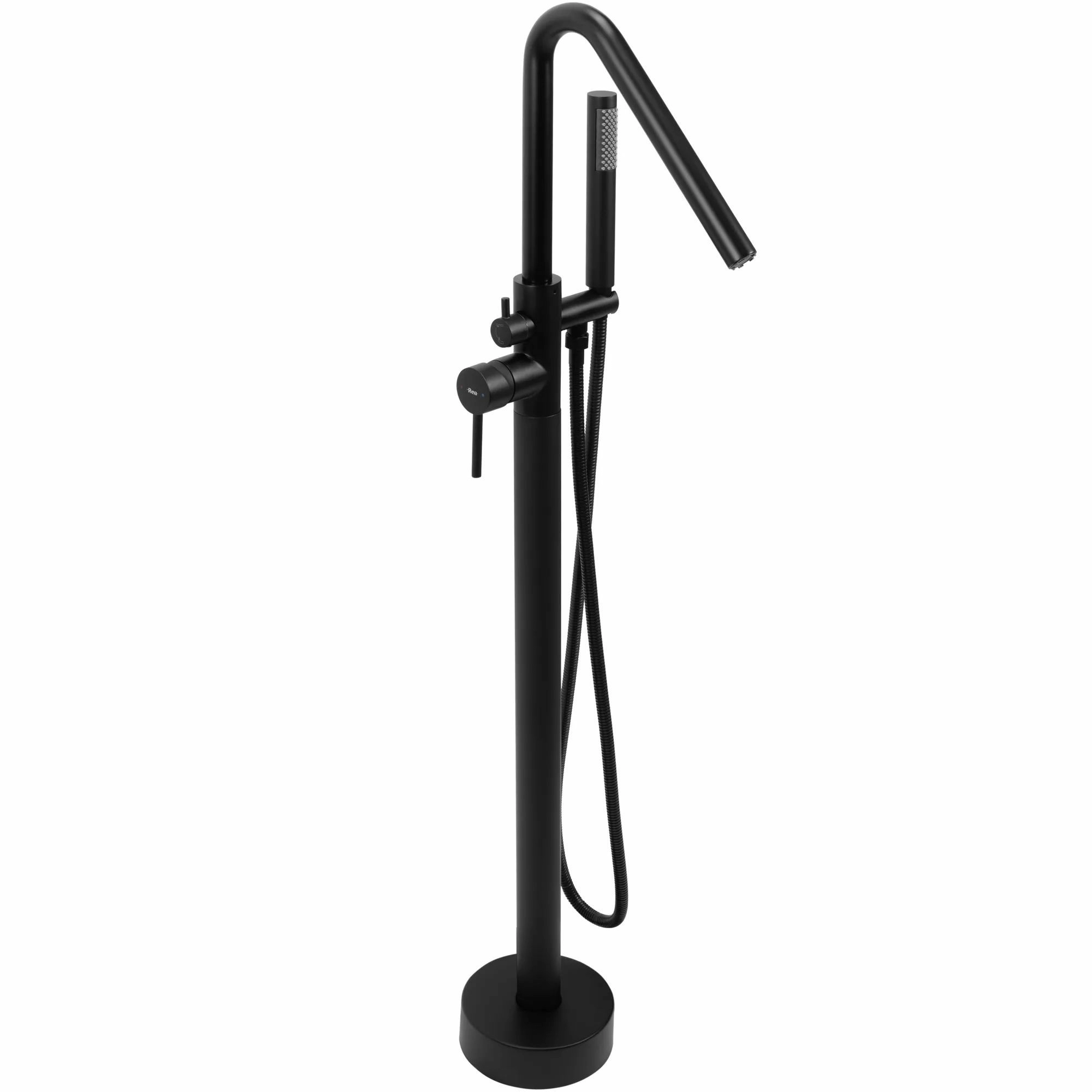 Смеситель для ванны Rea Aras Black, REA-B2717