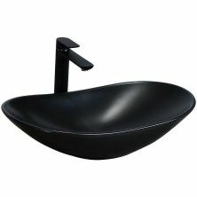 Умывальник Rea Royal Black Matt 62.5x36, REA-U0442