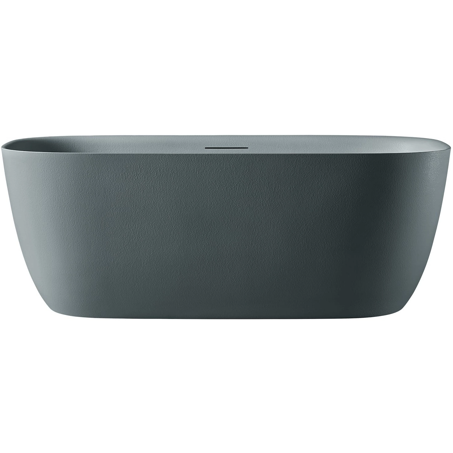 Ванна из искусственного камня Altrobagno Лучана (Luciana) 170x80, ALTROBAGNOLuciana090222GraniteGray