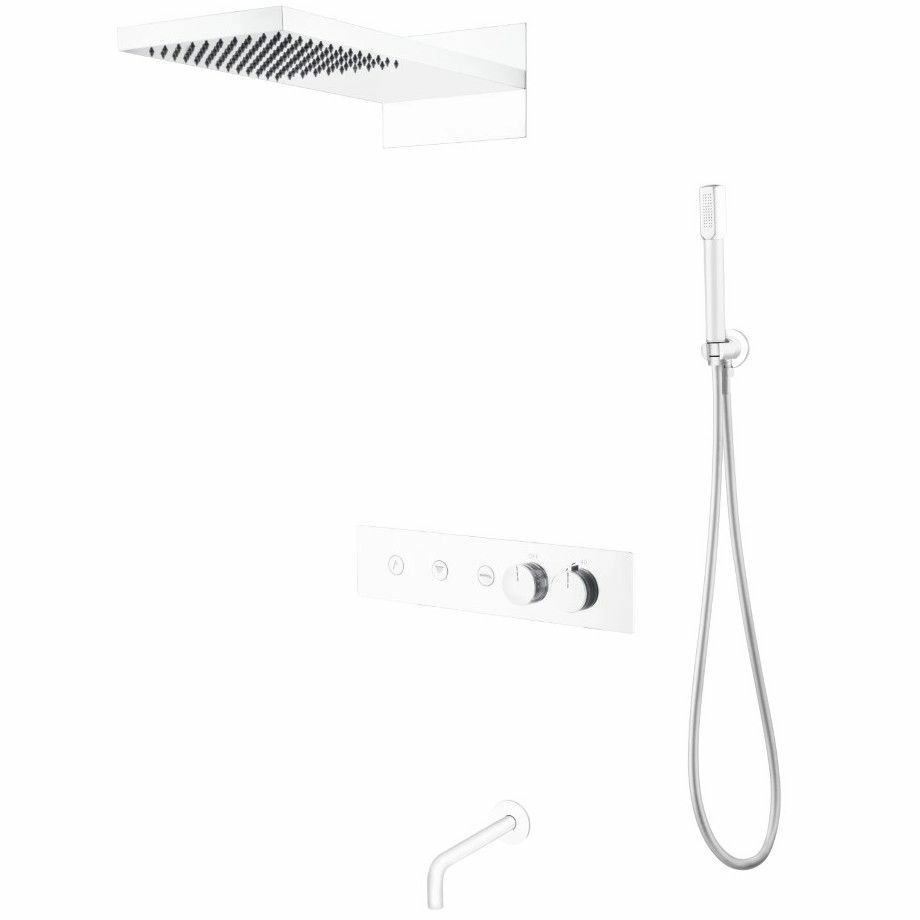 Встроенная душевая система Boheme Fusion White Matt, 131-2-MW