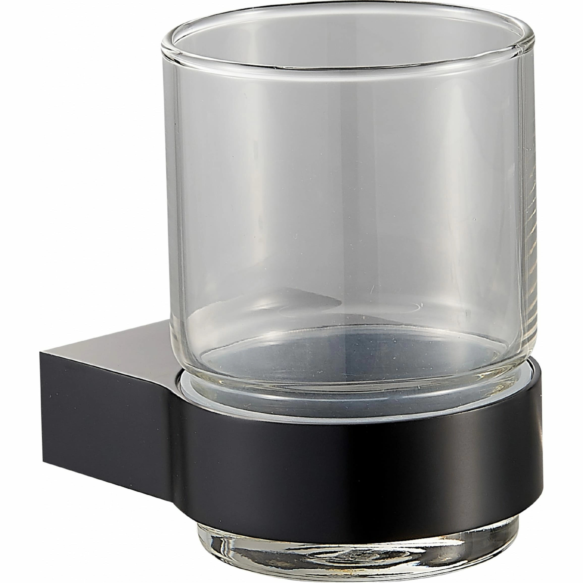 Стакан для зубных щеток с держателем Wonzon & Woghand черный, WW-7721