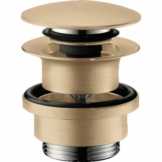 Донный клапан Hansgrohe Push-Open, 50100140