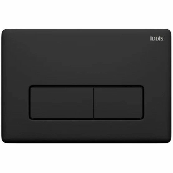 Клавиша смыва черная матовая Iddis Unifix 010, UNI10B0i77
