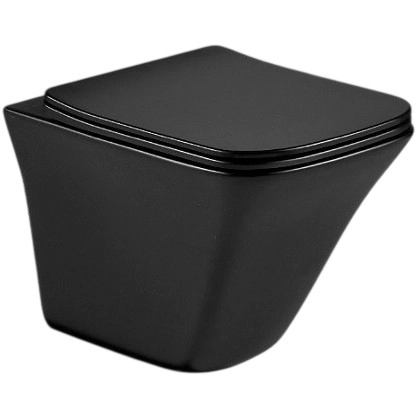 Унитаз подвесной Esbano Luchena Black White