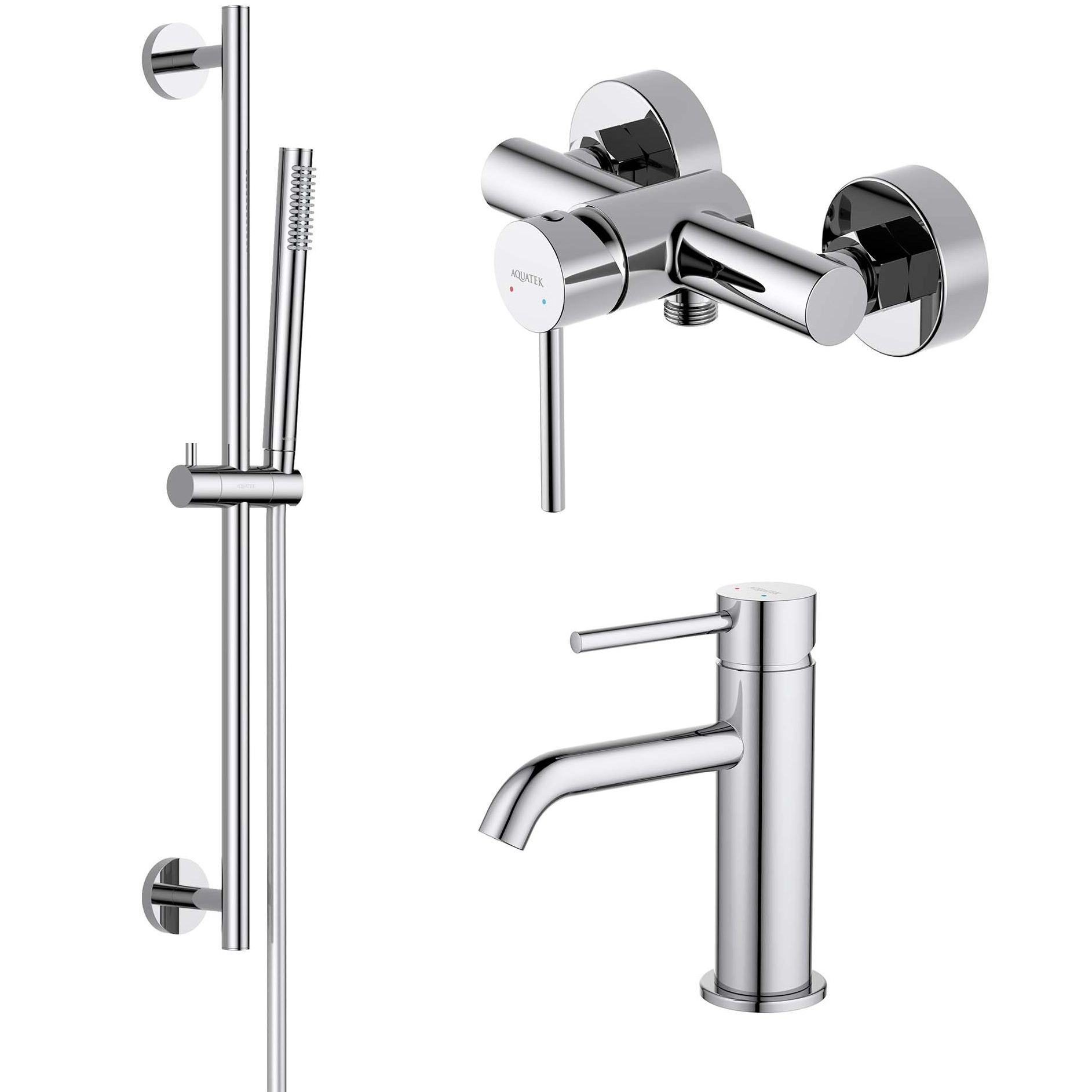 Комплект для душа Aquatek Европа 3 в 1, AQ1331CR
