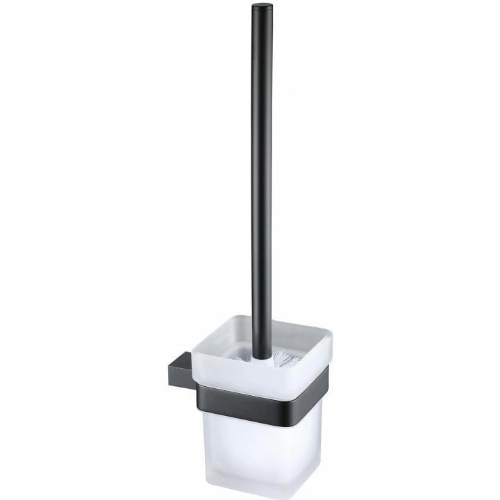 Ершик для унитаза Allen Brau Infinity 6.21008-31 белый/черный матовый