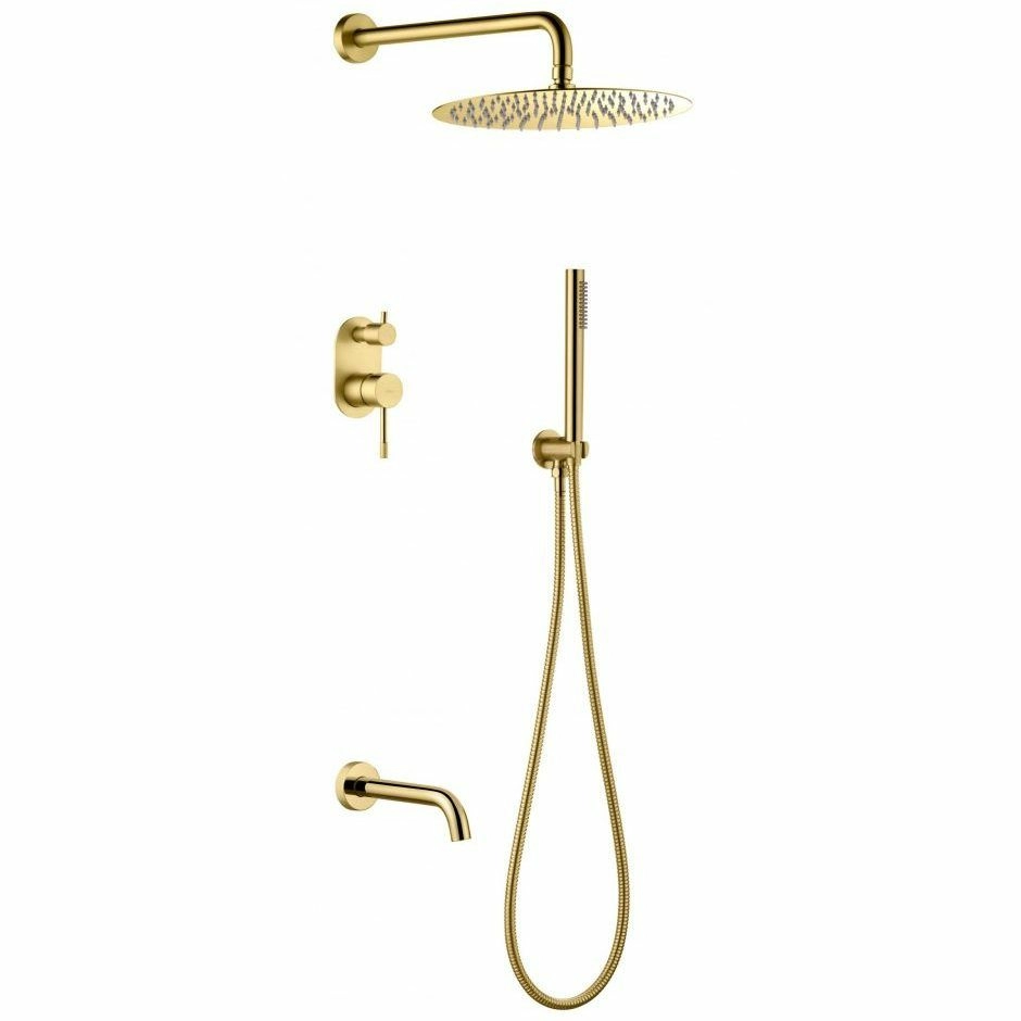 Душевая система Boheme Uno Gold, 464-2-G