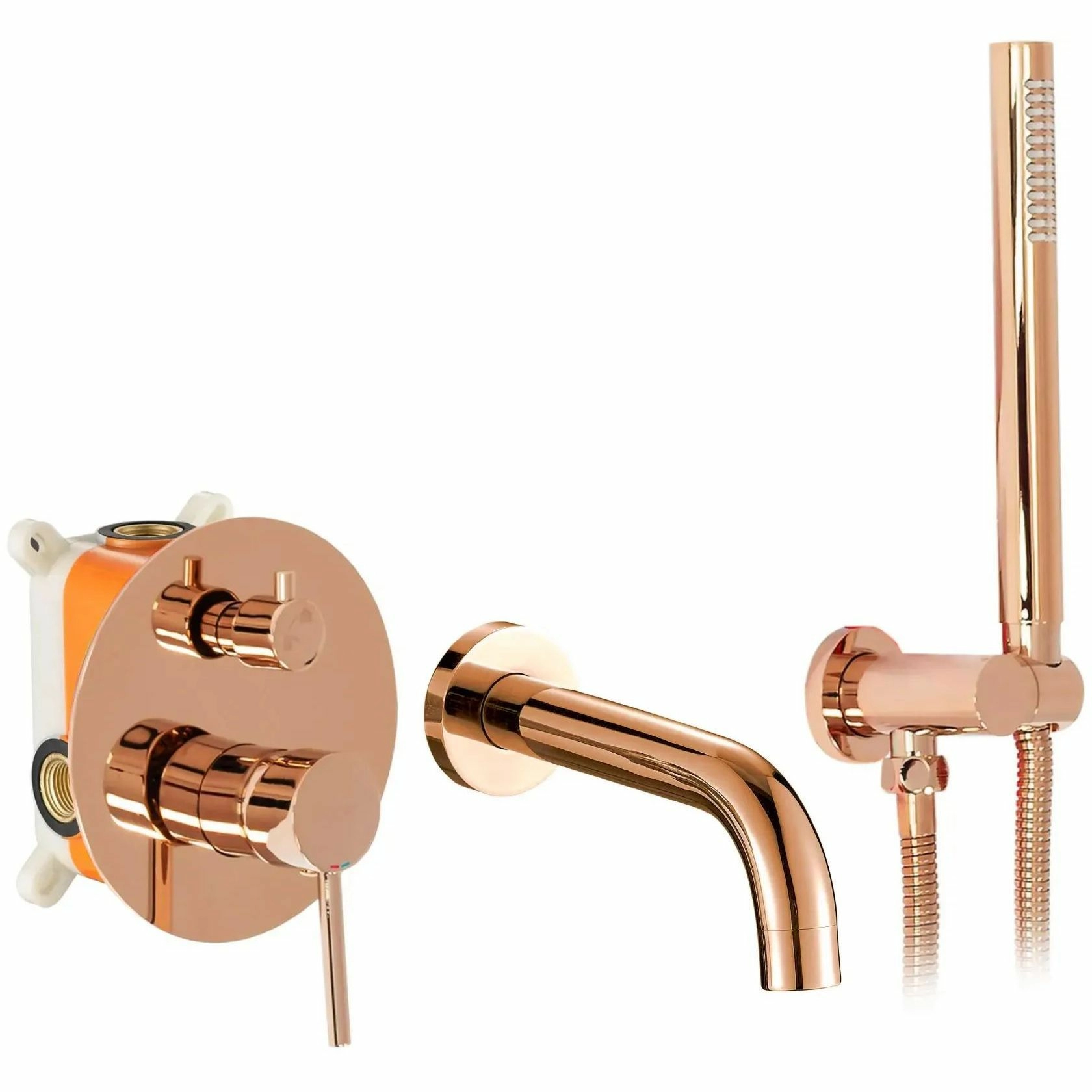 Смеситель для ванны Rea Lungo Rose Gold, REA-B6930