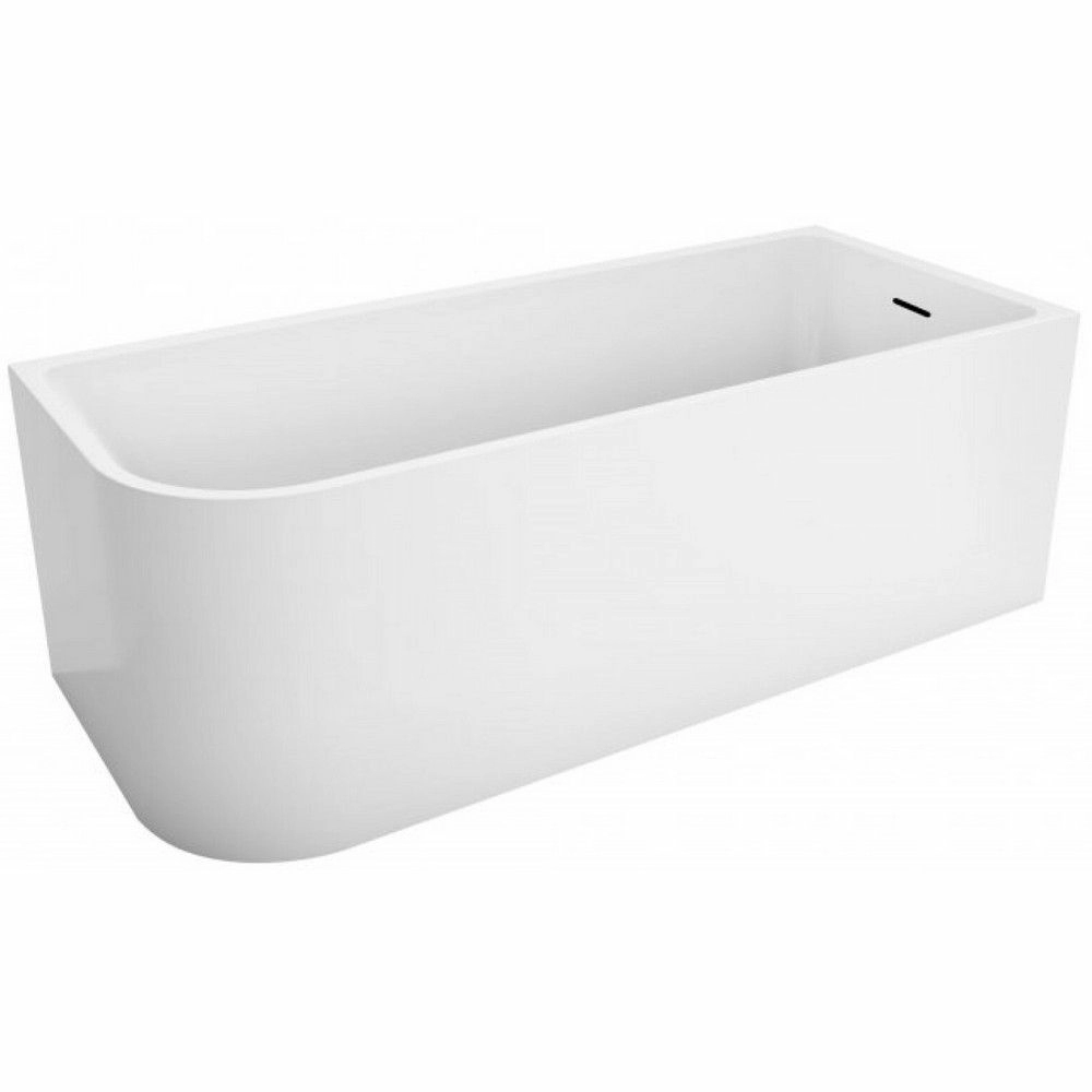 Угловая овальная акриловая ванна Belbagno BB712
