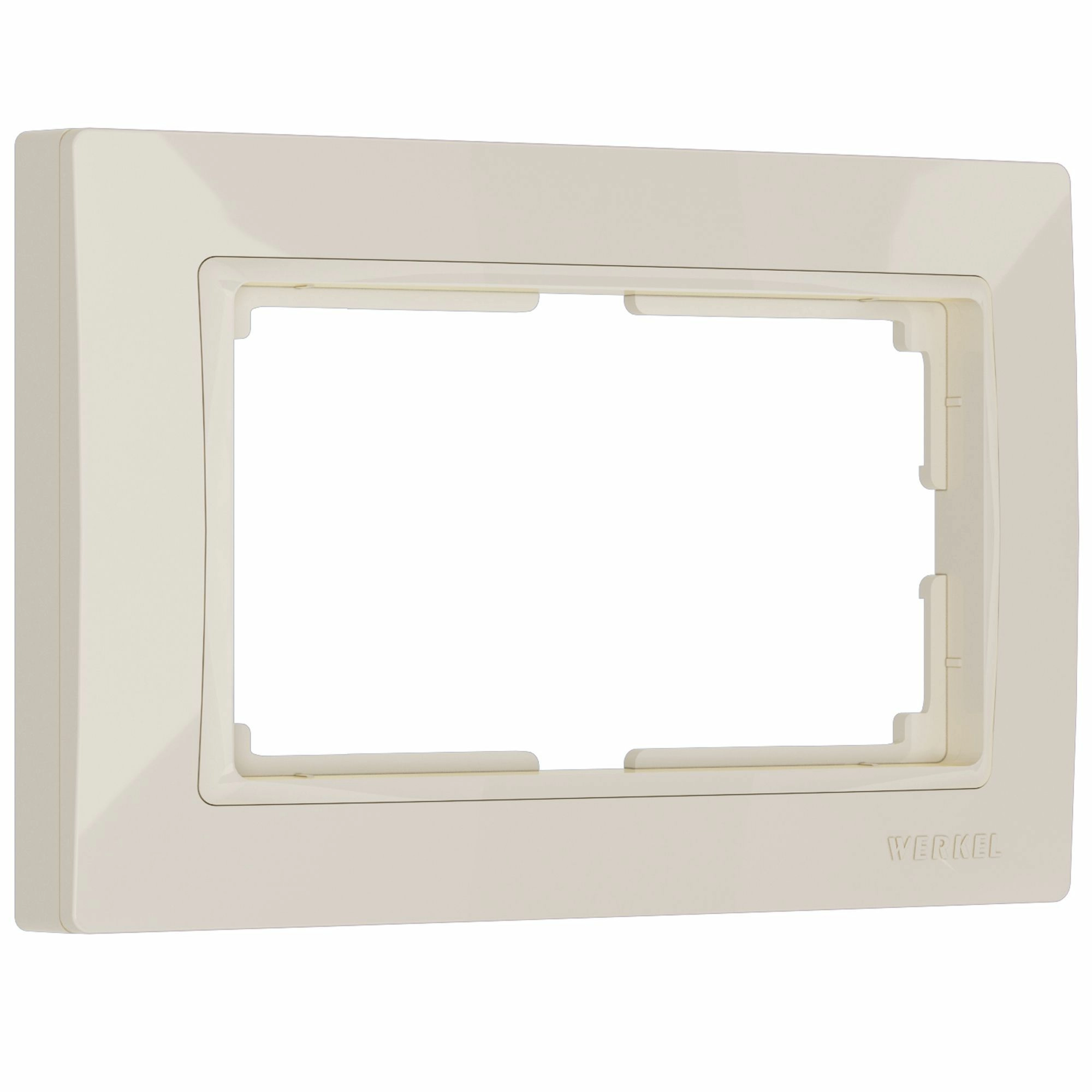 Рамка для двойной розетки Werkel Snabb Basic W0082003 (слоновая кость)