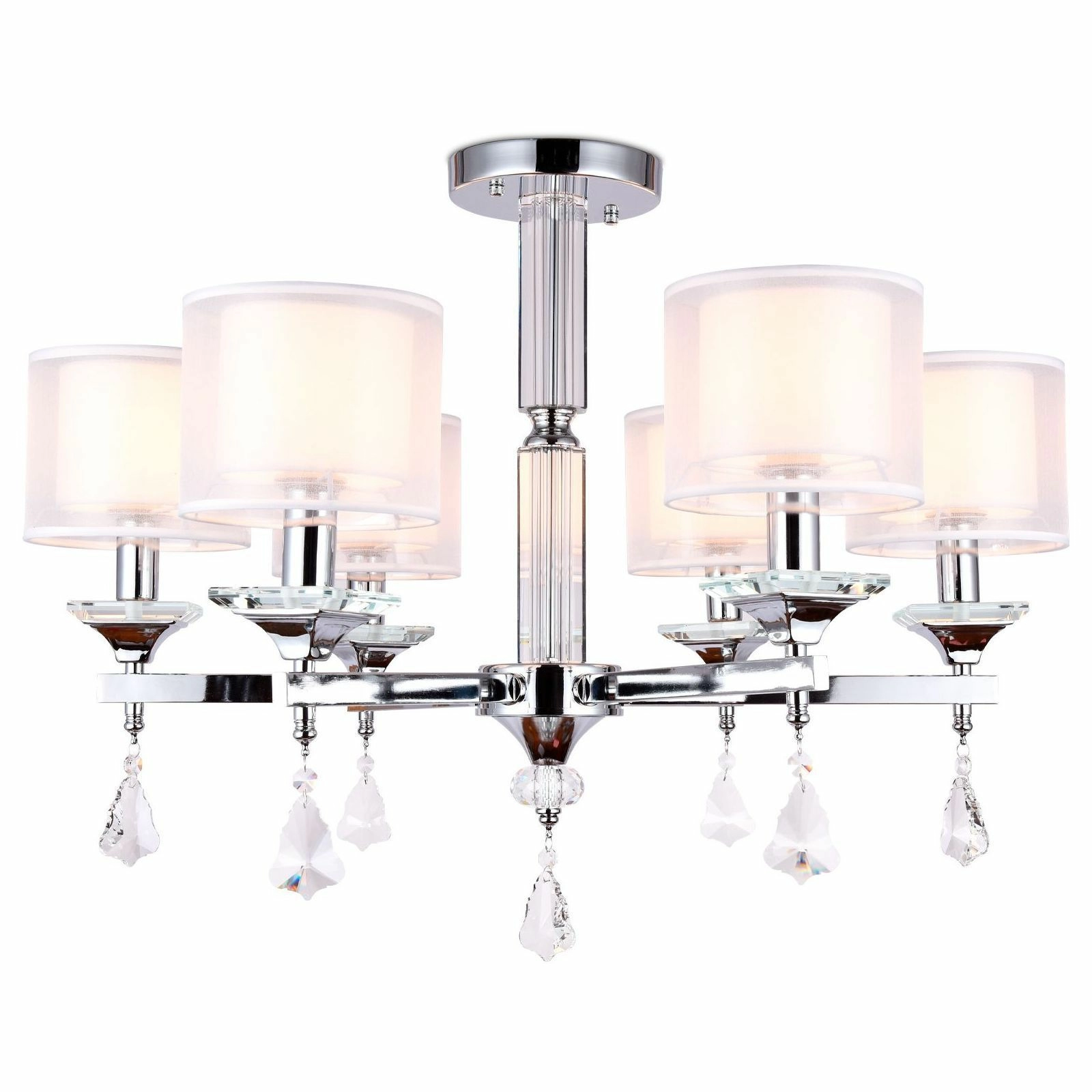 Подвесная люстра с хрусталем Ambrella Traditional, TR4533