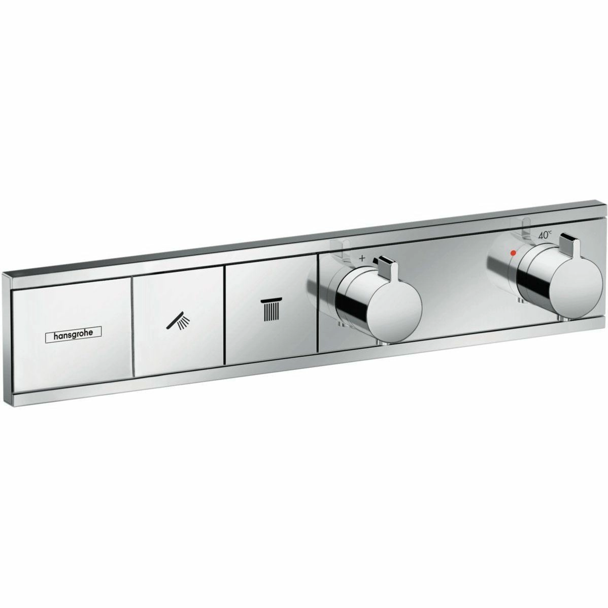 Термостат скрытого монтажа Hansgrohe RainSelect 2 потребителя, 15380000