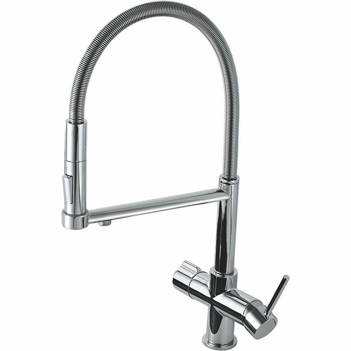 Смеситель для кухни с гибким изливом под фильтр Rose, R758