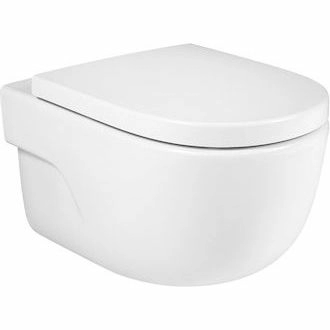 Унитаз подвесной Roca Meridian Rimless с пневмокрышкой, 34624L000 + 8012A2004