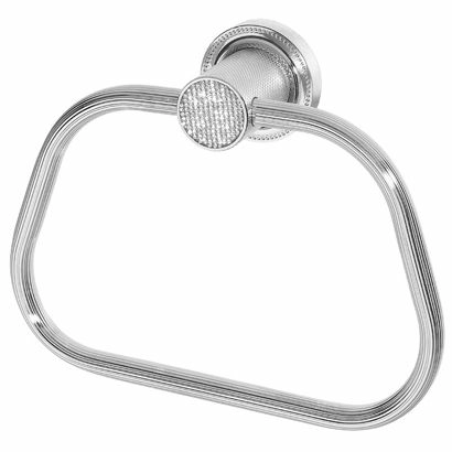 Полотенцедержатель кольцо Boheme Royale Cristal Chrome, 10925-CR