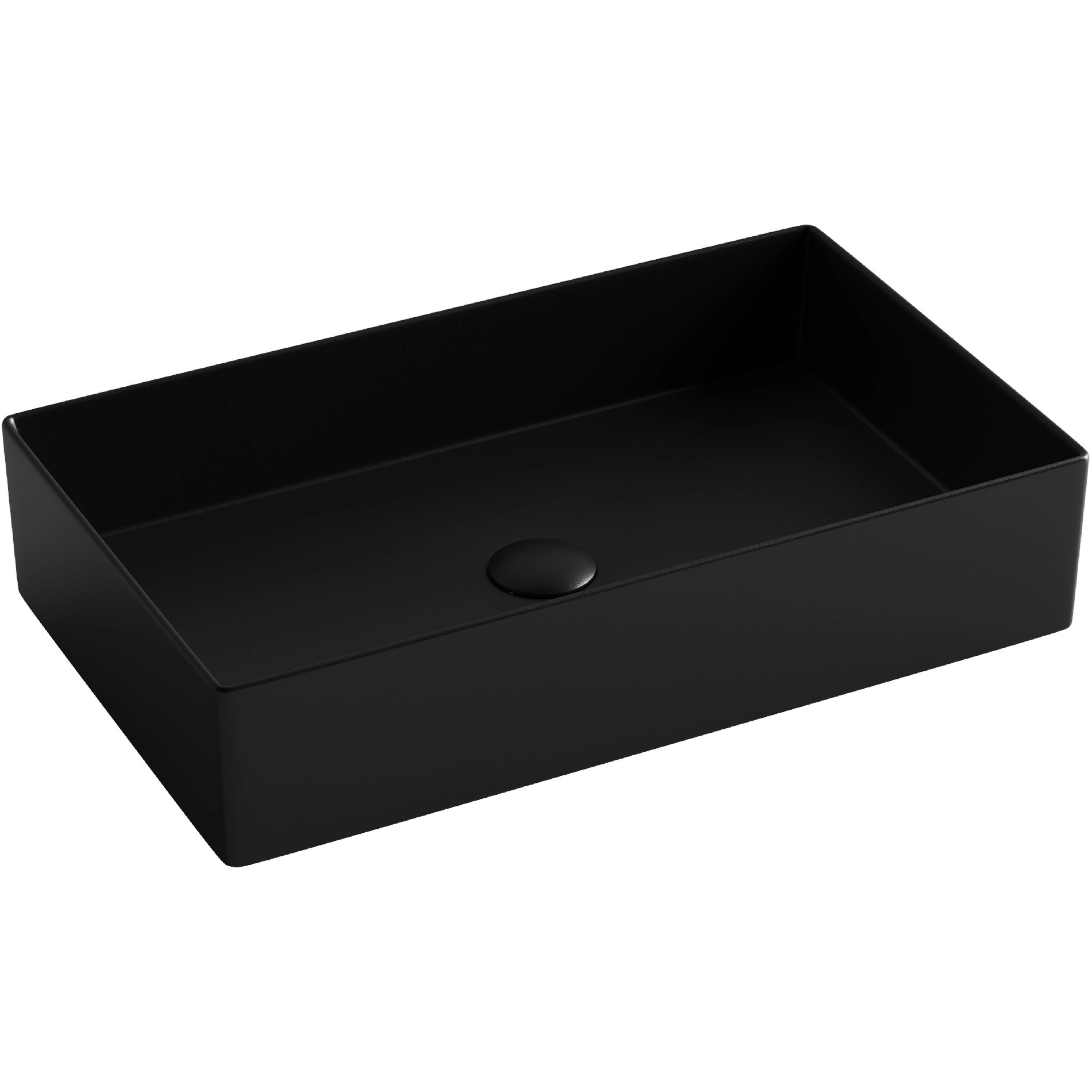 Умывальник чаша накладная прямоугольная CeramicaNova Element 60.1x36.1, CN6070MB