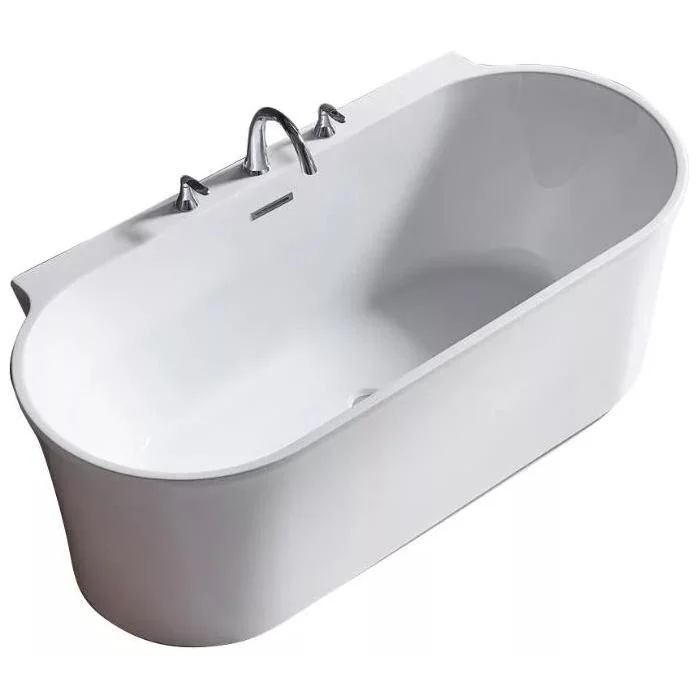 Отдельностоящая овальная акриловая ванна Belbagno BB409