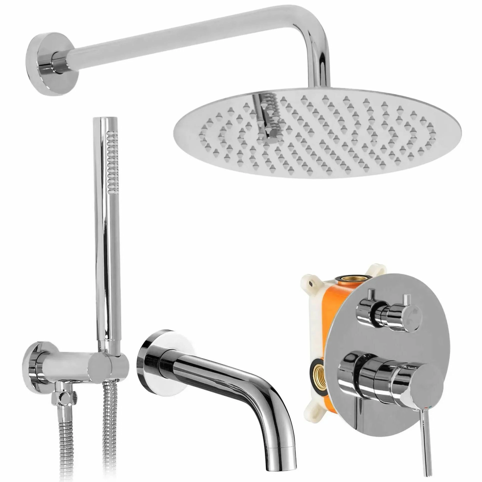Душевая система Rea Lungo Chrome, REA-P6612