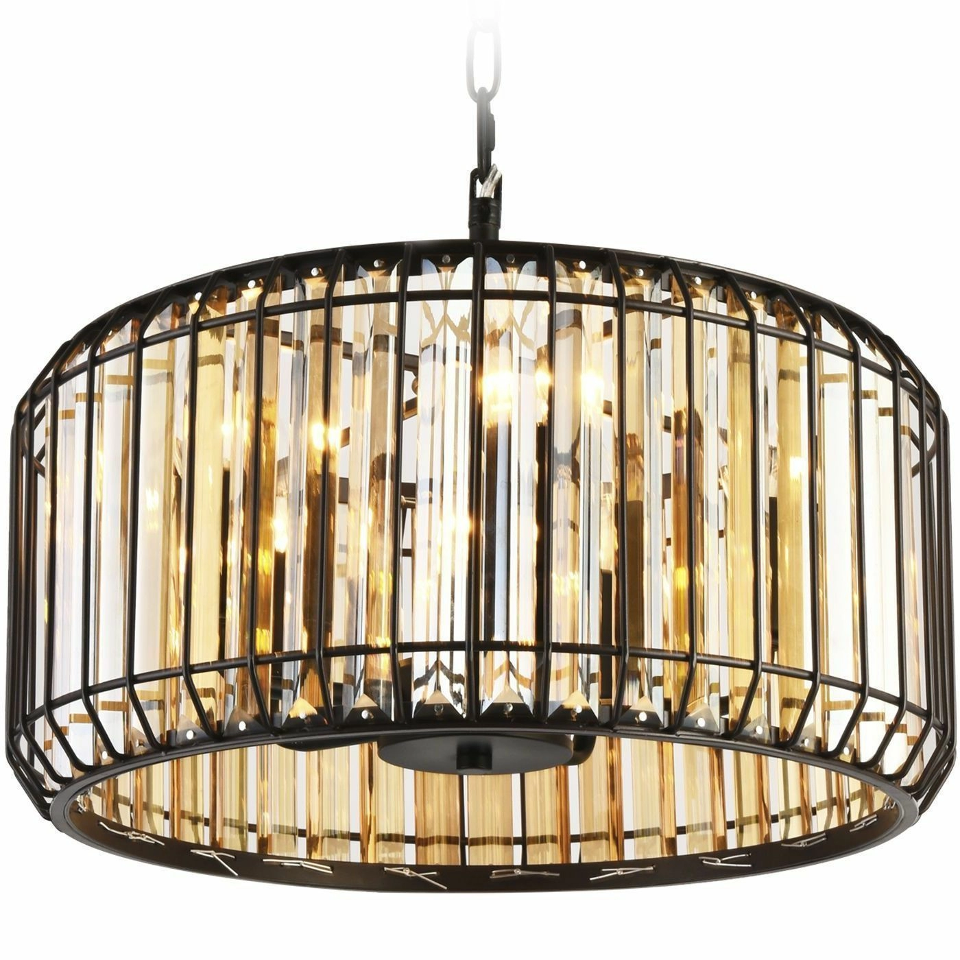 Подвесная люстра с хрусталем Ambrella Traditional Loft, TR5811