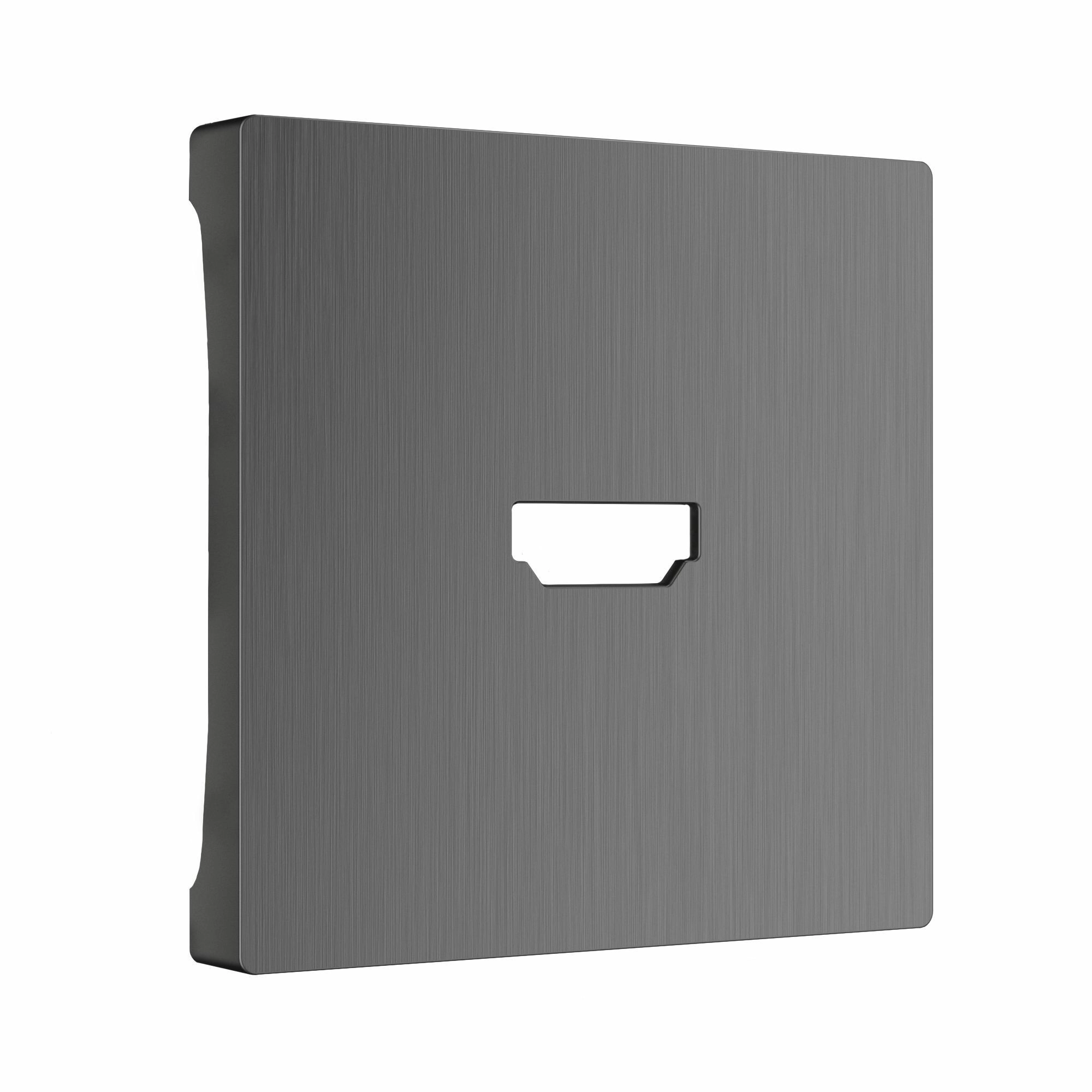 Накладка для розетки HDMI Werkel W1196004 (графит рифленый)