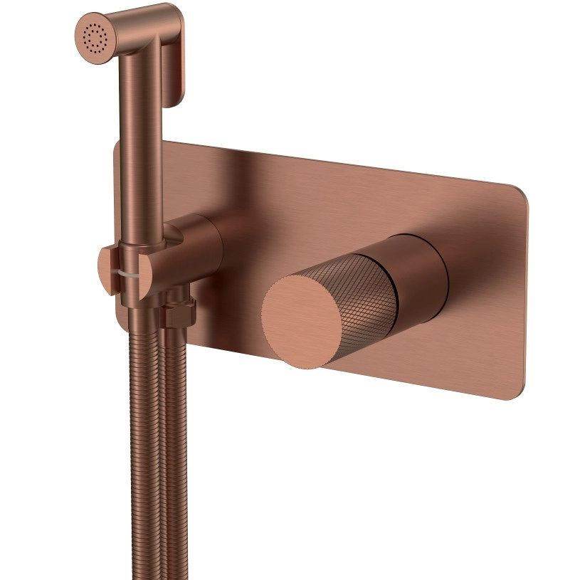 Смеситель гигиенический Boheme Stick Touch Bronze Brushed, 127-BRB.2