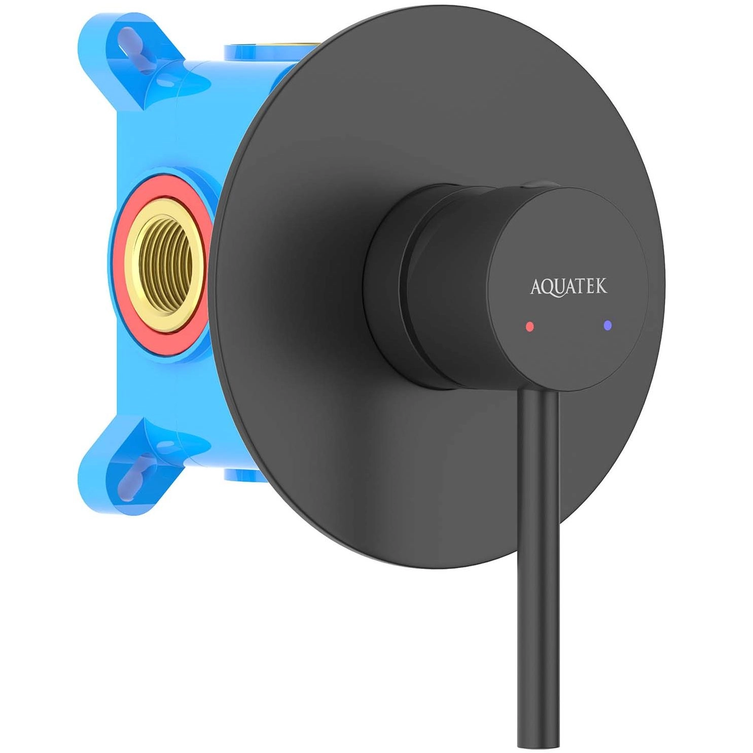 Смеситель для душа 1 режим Aquatek Европа, AQ1366MB