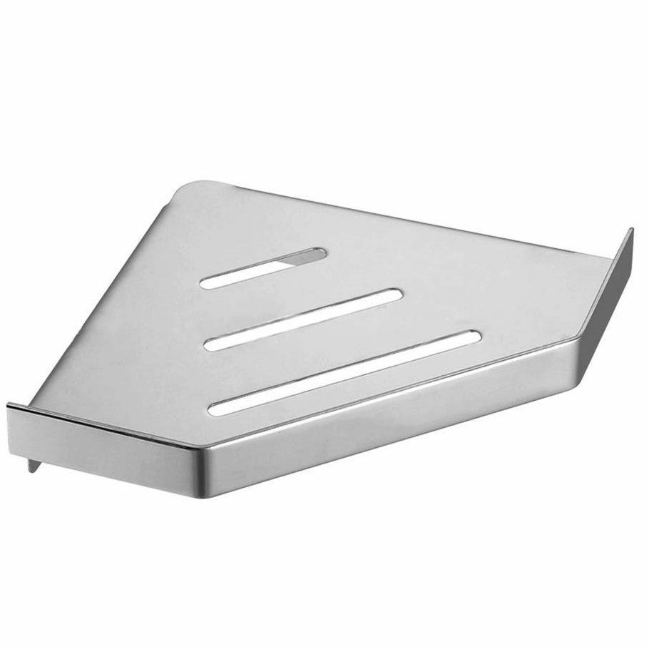 Угловая полка Boheme New Venturo Nikel Brush, 10318-NB