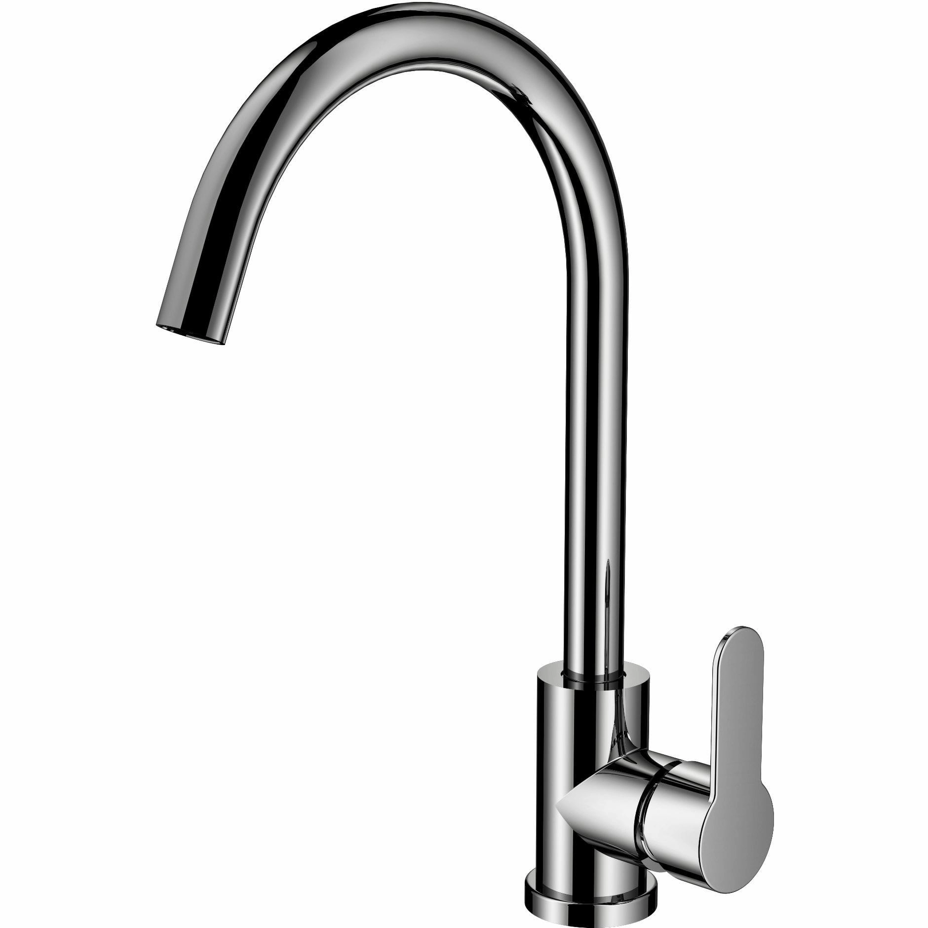Смеситель для кухни Wonzon & Woghand брашированный никель, WW-AE4554-BS
