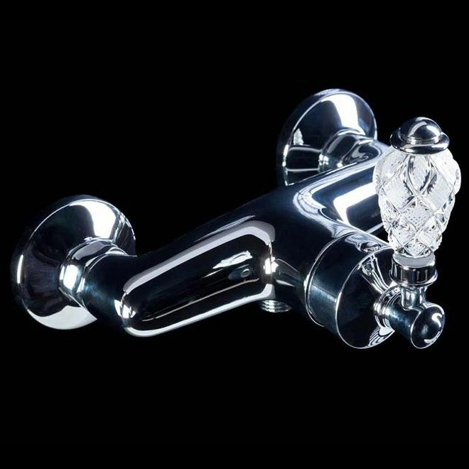 Смеситель для душа Boheme Vogue Crystal Chrome, 224
