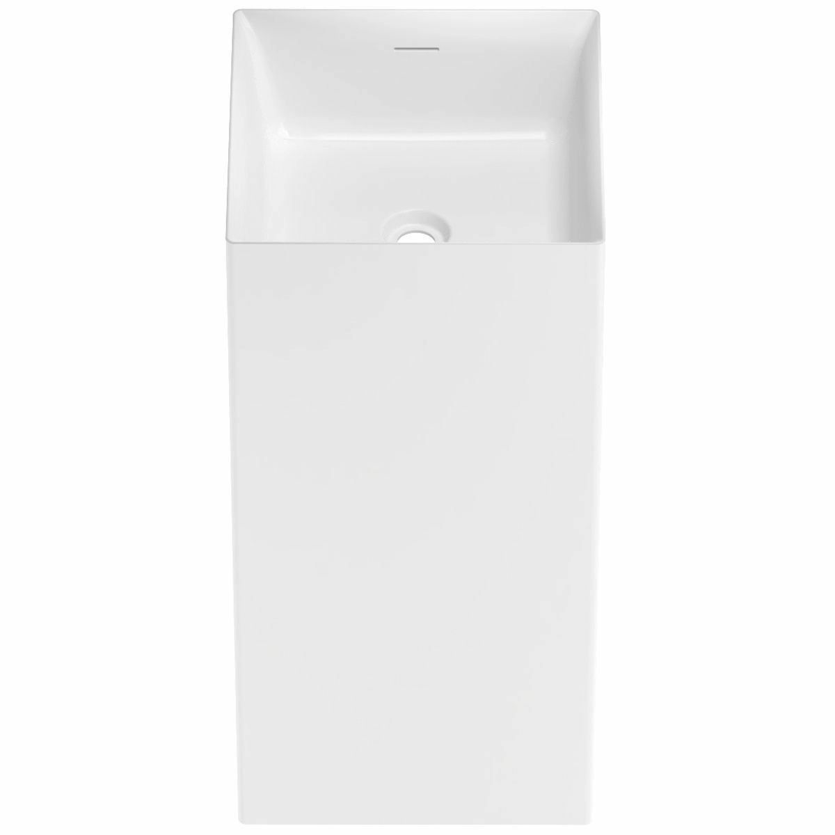 Напольная акриловая раковина Wellsee Pure BY Wellsee 40x40, 230711000
