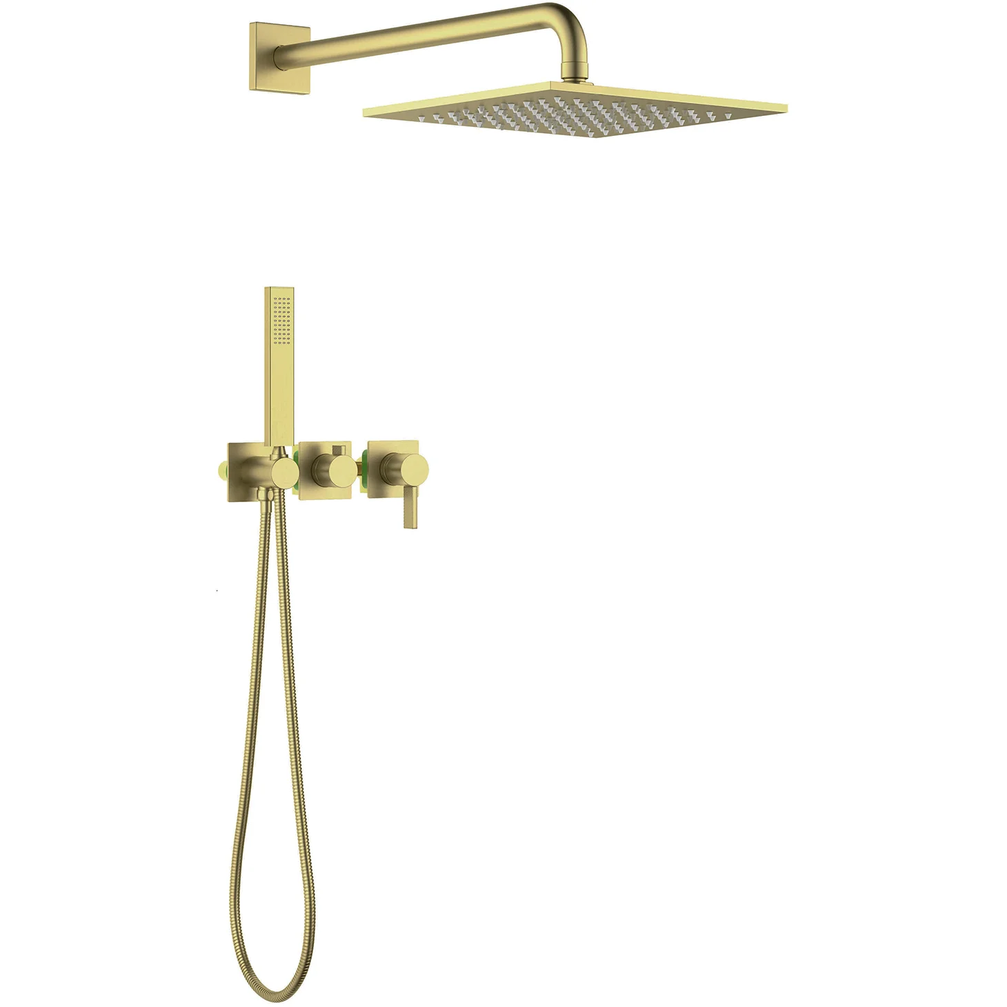 Душевая система встроенная Timo Caisa Brushed Gold, SX-9069/17SM