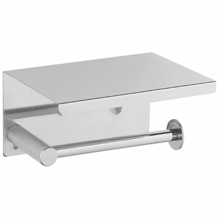 Держатель туалетной бумаги Boheme Uno Chrome, 10971-CR
