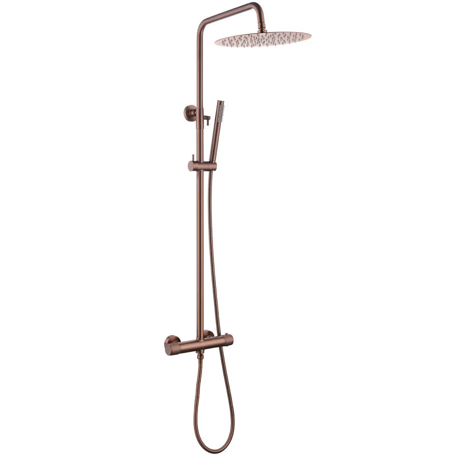 Стойка для душа Boheme Uno Copper Brushed, 468-T-2-CB
